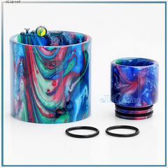 SMOK TFV12 Demon Killer Resin Kit - комплект колба и дрип-тип из смолы на ТФВ 12.