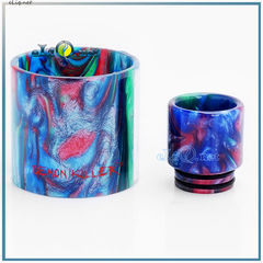 SMOK TFV12 Demon Killer Resin Kit - комплект колба и дрип-тип из смолы на ТФВ 12.