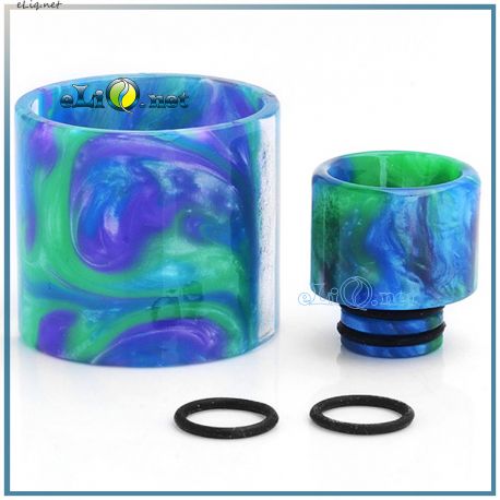 TFV8 Baby Demon Killer Resin Kit колба и дрип-тип из смолы.