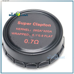 2шт. 0.7 Ом. Super Clapton 26ga * 32ga A1 0,1 * 0,9 FLAT крутые койлы от компании Vpdam.