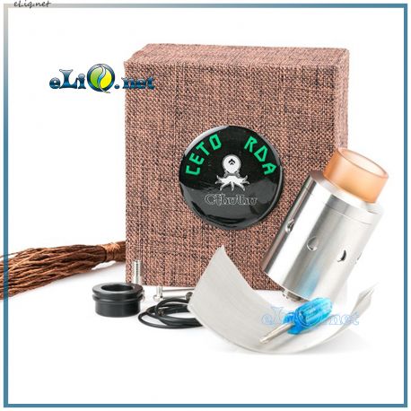 Cthulhu CETO RDA, обслуживаемый дрип-атомайзер
