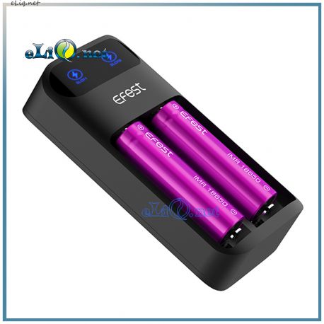 Efest LUSH Q2 / Intelligent LED Charger Интеллектуальное 2-слотовое зарядное устройство