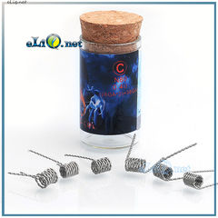 Тип C Demon Killer N80 Flame Coil 28ga*2+38ga. Твистед фьюзед клептон из нихрома