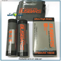 BUSBARS 1750mAh IMR18650 - flat top - ультра высокотоковый аккумулятор