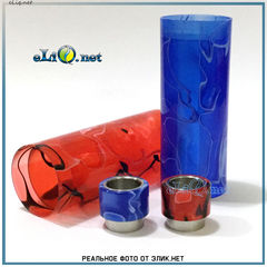 Subzero X Acrylic Sleeve и Дрип-тип от Sub Ohm Innovations (SOI) - оригинальный слив на мехмод