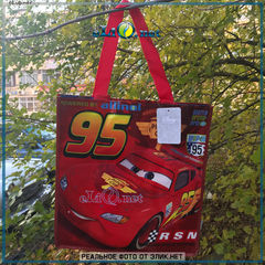 Молния МакКвин Reusable Tote - сумка Тачки. Дисней оригинал из США. (Cars, Disney)