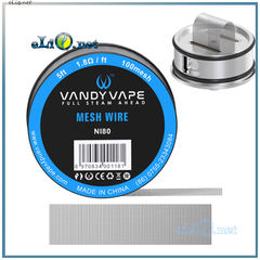 5ft Vandyvape Ni80 Mesh Wire 100mesh, сетка из нихромовой проволоки, 1.52 метра.