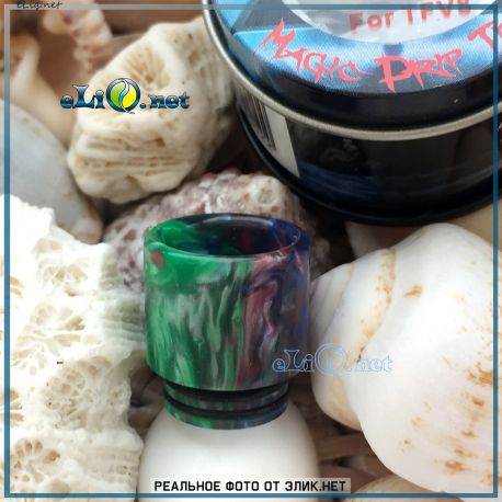 810 Demon Killer Magic Resin Drip Tip дрип-тип, мундштук для SMOK TFV8, Гриффин, iJoy Tornado и других