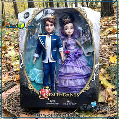 Куклы Бен и Мэл. Наследники. Ben and Mal Doll Set - Descendants (Disney) Дисней. Оригинал.