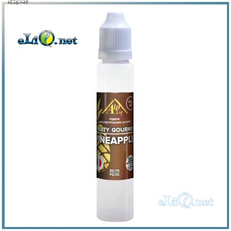 Pineapple / Fruity gourmet жидкость для заправки электронных сигарет AlpLiq. Франция. Ананас