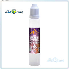 Strawberry and cream / Dessert жидкость для заправки электронных сигарет AlpLiq. Франция. Клубника с кремом