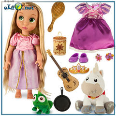 Подарочный набор кукла принцесса-малышка Рапунцель. Rapunzel Animators' Doll Gift Set Disney, Дисней оригинал из США
