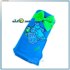 Флисовое покрывало, плед Университет Монстров. Дисней. Monsters University Fleece Throw. Disney