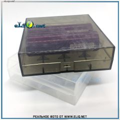Efest H4 case. Пластиковый кейс для хранения и транспортировки 4 аккумуляторов 18650