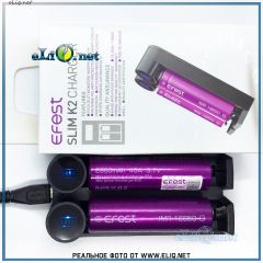 Efest Slim K2 компактное двухканальное зарядное устройство
