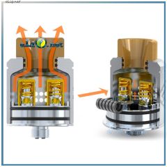 Pulesi NOV RDA Atomizer - обслуживаемый дрип-атомайзер Пулеси