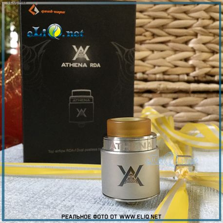 Geekvape Athena Squonk RDA Atomizer Silver- Сквонк дрип - атомайзер