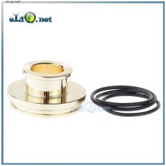 The Kupcake Chubby cap 24mm - Чафкеп, топкеп дриптип 24 мм с о-рингами стальной. Капкейк чабби