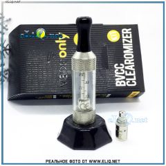 [VapeOnly] 2ml Mini VIVI NOVA Glass BDCC стеклянный двуспиральный клиромайзер с нижним расположением спиралей.