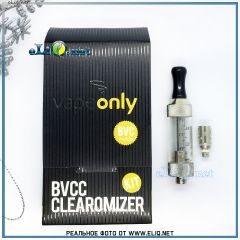 [VapeOnly] 2ml Mini VIVI NOVA Glass BDCC стеклянный двуспиральный клиромайзер с нижним расположением спиралей.