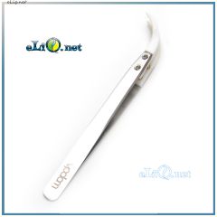 Vpdam Elbow Tweezers жаропрочный пинцет из нержавеющей стали и керамики с изогнутыми концами.