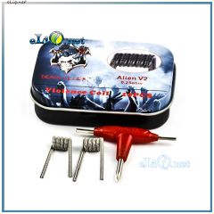 10pcs Demon Killer Alien V2 Prebuilt Coil (26ga*3 kanthal A1 +30ga 316L) - Готовые спирали