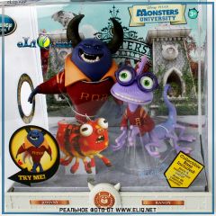 Набор фигурок Джонни и Рэнди Университет Монстров. Johnny & Randy Action Figure Play Toy Set Monsters University. Disney