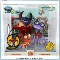Набор фигурок Джонни и Рэнди Университет Монстров. Johnny & Randy Action Figure Play Toy Set Monsters University. Disney
