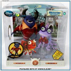 Набор фигурок Джонни и Рэнди Университет Монстров. Johnny & Randy Action Figure Play Toy Set Monsters University. Disney