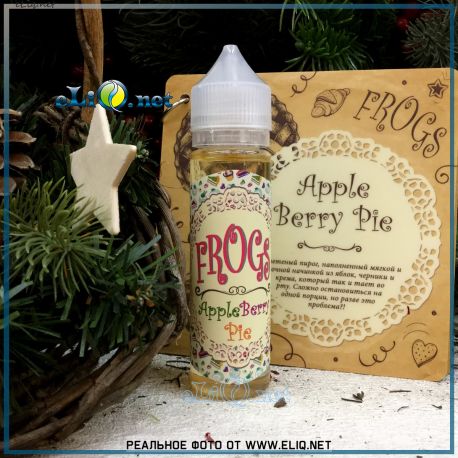 60 мл Pear Pie FROGS - грушевый пирог - жидкость для заправки электронных сигарет Frog Fom Fog. Украина.