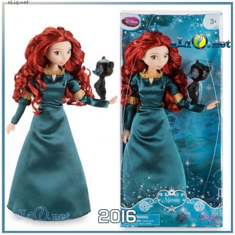 Кукла Принцесса Мерида и минифигурка братец-медвежонок Disney. Дисней оригинал.