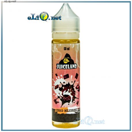 60 мл Choco Milkshake Juiceland - жидкость для заправки электронных сигарет Juiceland Lab. Украина.