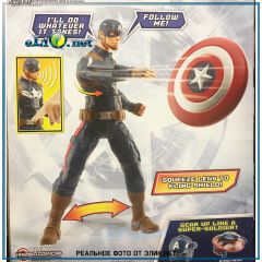 Говорящий Капитан Америка Дисней. Captain America: The Winter Soldier Action Figure DIsney Hasbro