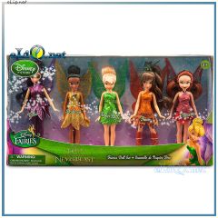 Набор из 5 мини куколок-фей из Феи: Легенда о чудовище. Fairies Legend of the Neverbeast Doll Set Disney. Дисней оригинал, США