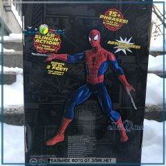 Говорящий Человек Паук Спайдермен Дисней Марвел. Spider-Man Talking Action Figure Disney Marvel.