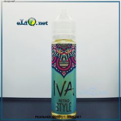 IVA Retro Style 60мл - авторская жидкость для заправки электронных сигарет. Украина.