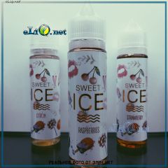 IVA Sweet ICE Raspberries 60мл - авторская жидкость для заправки электронных сигарет. Украина.