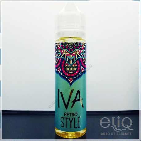 IVA Retro Style 60мл - авторская жидкость для заправки электронных сигарет. Украина.