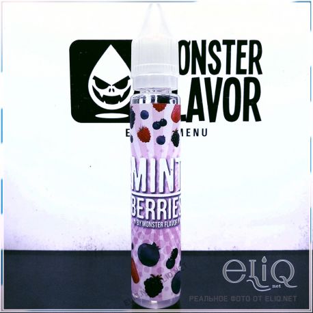 Monster Mint Berries 30мл - жидкость для заправки электронных сигарет Украина. Мятные ягоды
