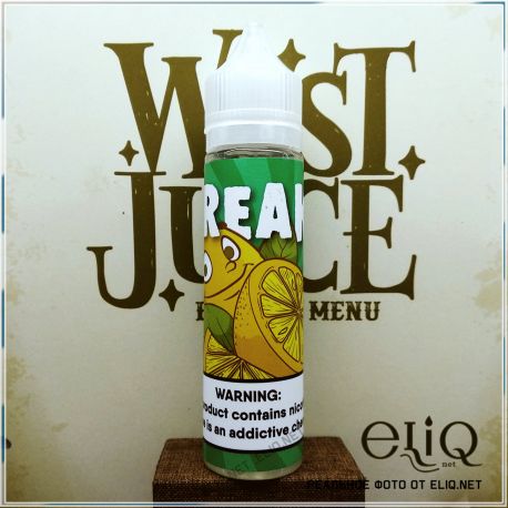 West Juice Freak 60мл - жидкость для заправки электронных сигарет Украина. Лимонная шипучка.