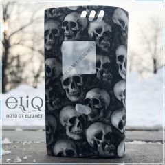 Картинка Силиконовый чехол Череп для Smok Alien 220 W. Skull Skin для Смок Алиен 220 Вт