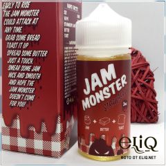 100 мл Jam Monster Strawberry - жидкость для заправки электронных сигарет. Джем Монстр Клубничный