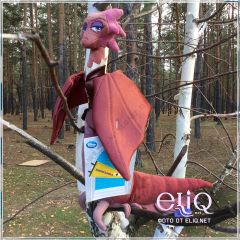 Крылатая директор Корпорация монстров Disney Monsters, Inc. Дисней оригинал США. Плюшевая игрушка.