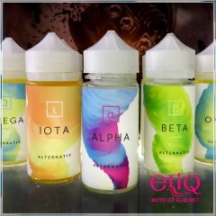100ml Alternativ EJuice - Alpha - премиум жидкость для заправки электронных сигарет Альфа: яблоко + виноград.