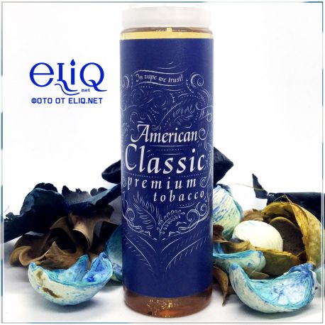 IVA American Classic 60мл - жидкость для заправки электронных сигарет. Ива Американский табак