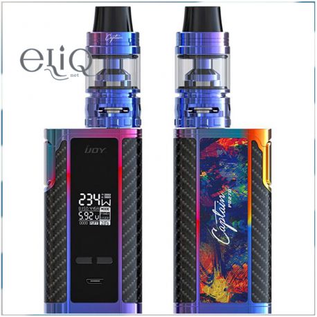 Ijoy Captain PD270 234W Kit. Боксмод Капитан + 2 аккумулятора 20700 + атомайзер