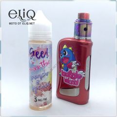 60ml Gee! Smoothie Peach & Lychee - жидкость для заправки электронных сигарет Гии: смузи сочного персика и сладкого личи