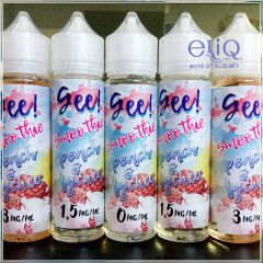 60ml Gee! Smoothie Peach & Lychee - жидкость для заправки электронных сигарет Гии: смузи сочного персика и сладкого личи