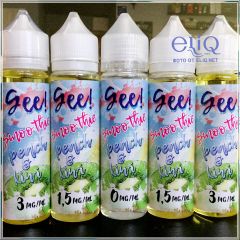60ml Gee! Smoothie Peach & Kiwi - жидкость для заправки электронных сигарет Гии: смузи сочного персика и кислого киви.