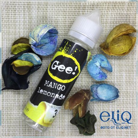 60ml Gee! Mango Lemonade - жидкость для заправки электронных сигарет Гии: манго лимонад